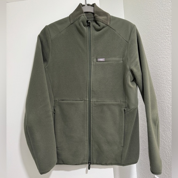 Figs Women's Moss Fleece Jacket - Picture 4 of 7